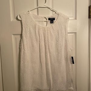 Lace tank